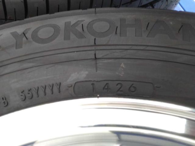 メーカー不明 スポークホイール  + YOKOHAMA BluEarth-Van RY55 195/80R15 4本セット