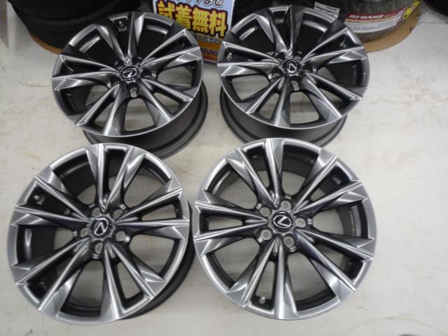 Genuine LEXUS parts
ES300H
F Sport original wheel
(ES300h genuine wheels)