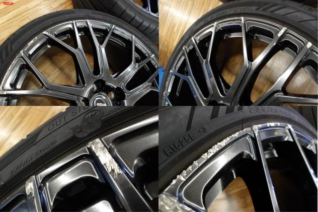 ☆バランス調整済☆【TRD(ティーアールデ】 IS500(USE30) F-SPORT(Fスポーツ)鍛造純正オプションホイール+【YOKOHAMA】ADVAN SPORT V107