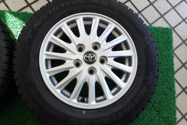 ☆バランス調整済☆ トヨタ純正 80系 ノア・ヴォクシー純正ホイール  + AUTOBACS SEVEN(オートバックスセブン) NorethTrek N5