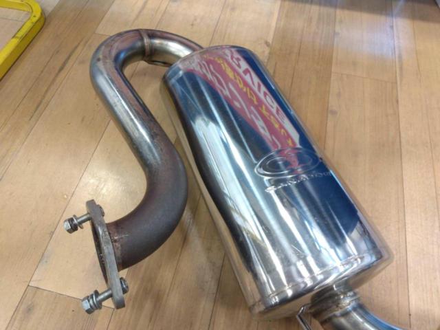 GANADOR
PASION
Out one
Rear piece muffler