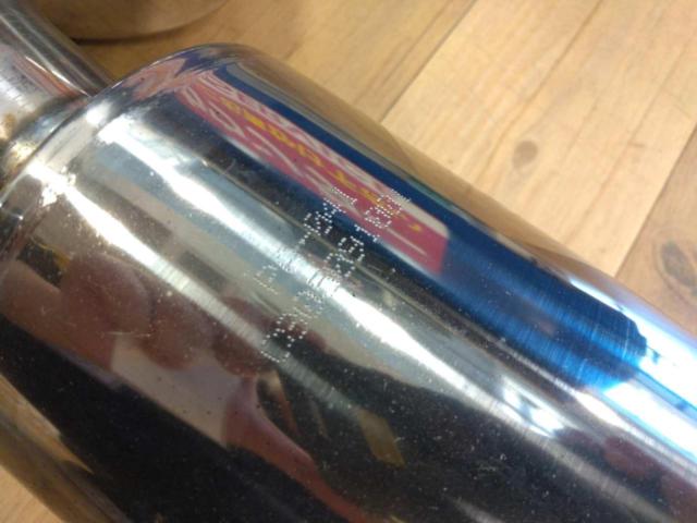 GANADOR
PASION
Out one
Rear piece muffler