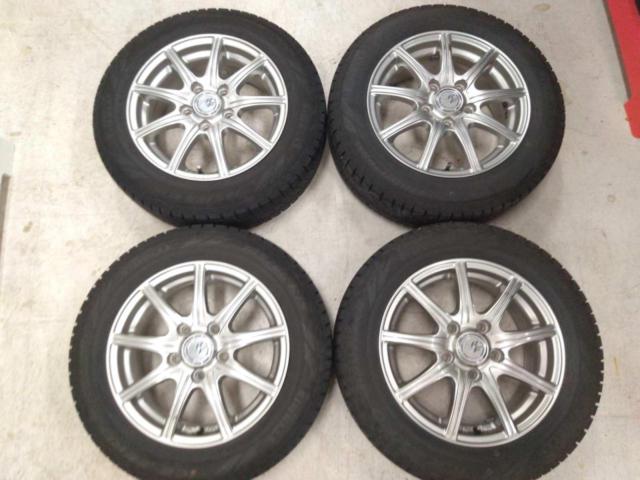 10本スポークホイール＋PIRELLI ICE ZERO ASIMMETRICO【フリード(GB系)/アイシス(10系)/アヴァンシア(TA系)】