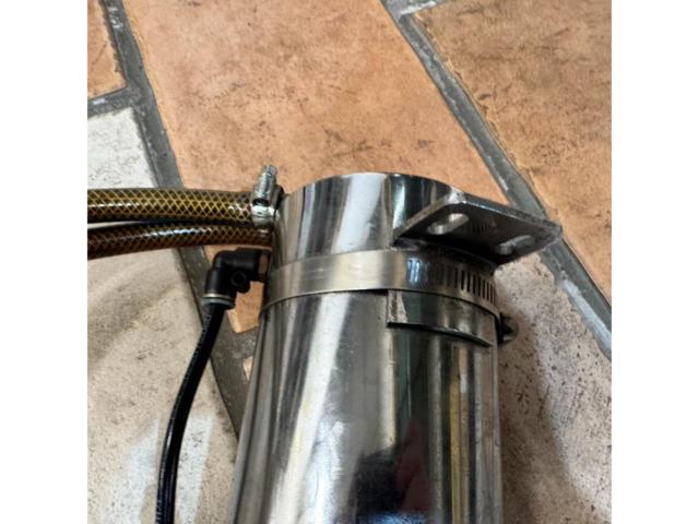 メーカー不明 汎用オイルキャッチタンク (ホース・ステー付き)