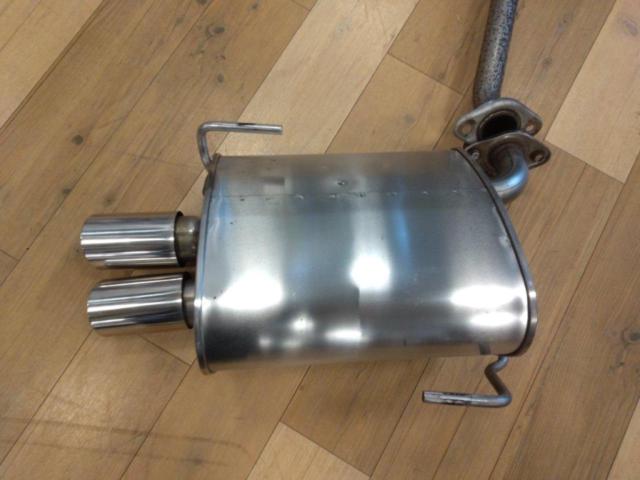 Pleiades
WRX
STI / VAB
Genuine
Rear Piece Muffler + Intermediate Pipe Set