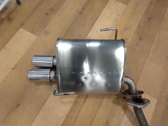 Pleiades
WRX
STI / VAB
Genuine
Rear Piece Muffler + Intermediate Pipe Set