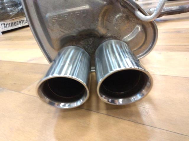 Pleiades
WRX
STI / VAB
Genuine
Rear Piece Muffler + Intermediate Pipe Set