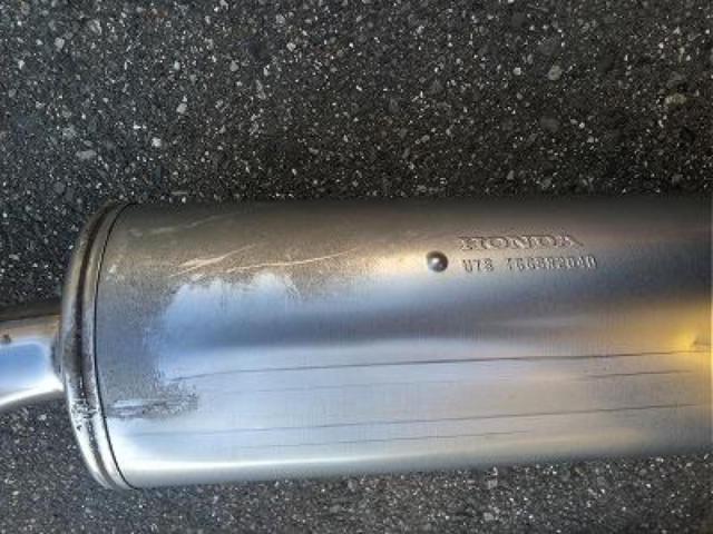 Honda genuine muffler