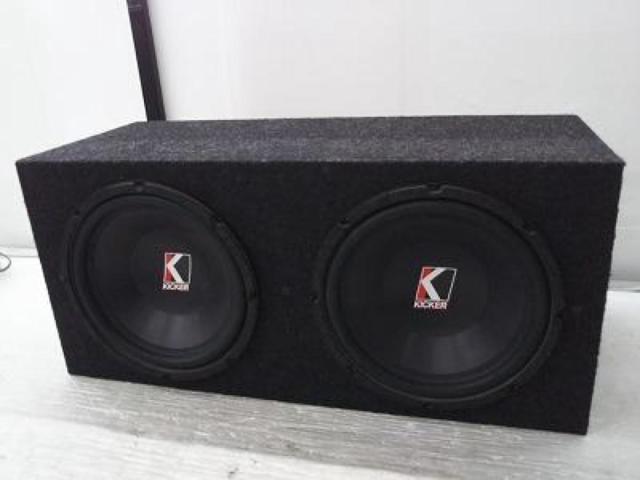【KICKER】BOX付ウーハー