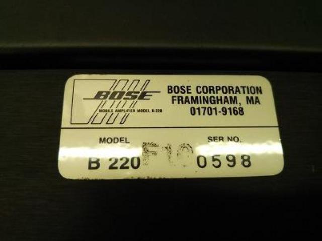 BOSE
B-220