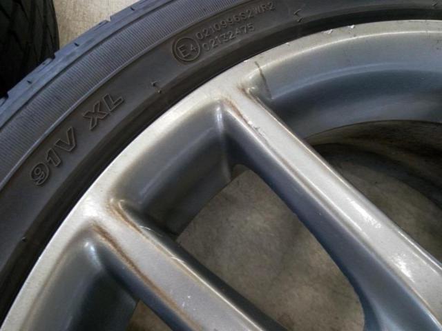 3 Honda genuine Integra genuine twin 5-spoke aluminum wheels + KENDAKENTICA