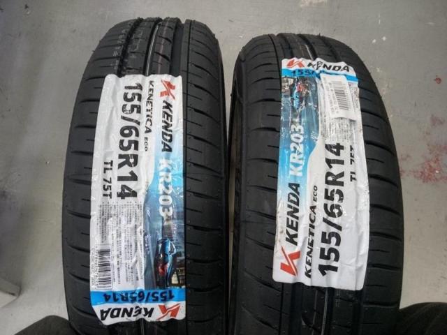 1ダイハツ純正(DAIHATSU)  タント純正アルミホイール  + KENDA(ケンダ) R203