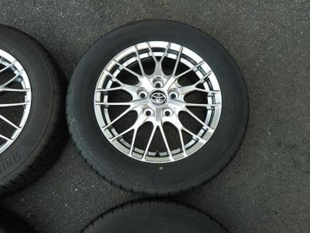 3トヨタ純正(TOYOTA)  80系VOXY純正OP BBS  + BRIDGESTONE(ブリヂストン) NEWNO