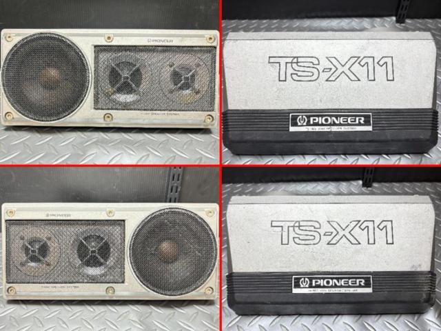 【PIONEER】TS-X11 3Way Speaker System ロンサムカーボーイ 2個セット