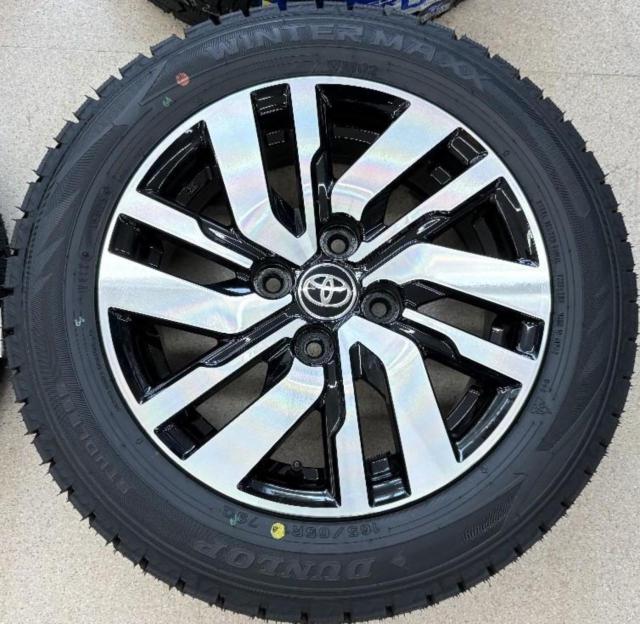 Used wheels and unused tires for Toyota (TOYOTA)
Tank / Rumi genuine
+
DUNLOP (Dunlop)
WINTERMAXX 02
WM02
165 / 65R14
79Q
Made in 2025
Four