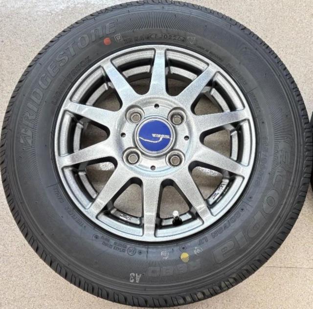 Winners
+
BRIDGESTONE
ECOPIA
R680
145 / 80R12
80 / 78N
LT
Made in 2026
4 pieces set