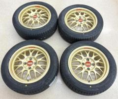 Unused tires + used aluminum wheel set
BBS
RG-F
RG357
+
FALKEN
ZIEX
ZE310R
185 / 55R15
86V
XL
Made in 2026
4 pieces set