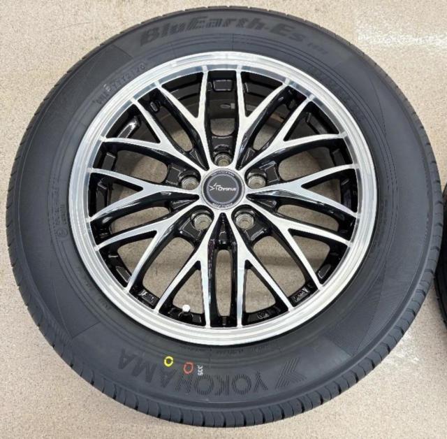 Unused tires + used aluminum wheel set
HOT
STUFF
Chronus
CH-113
+
YOKOHAMA
BluEarth
ES32
185 / 65R15
88S
Made in 2026
4 pieces set