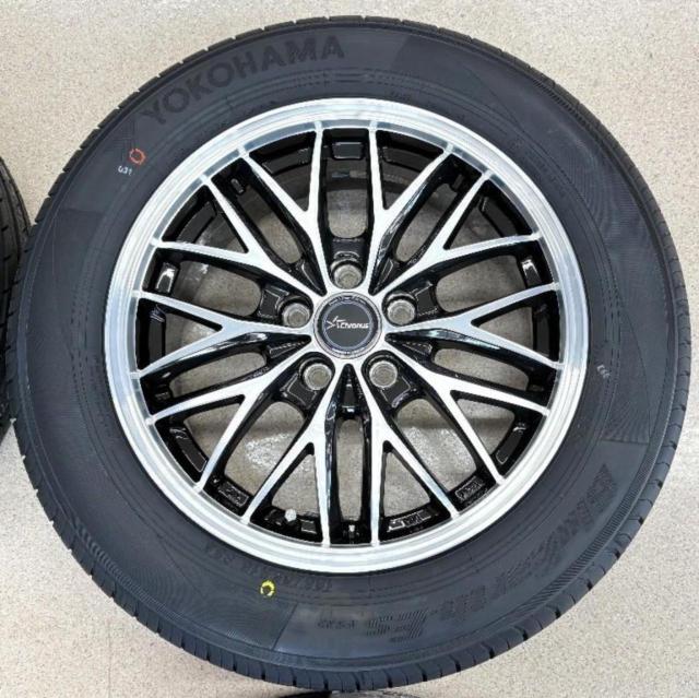 Unused tires + used aluminum wheel set
HOT
STUFF
Chronus
CH-113
+
YOKOHAMA
BluEarth
ES32
185 / 65R15
88S
Made in 2026
4 pieces set
