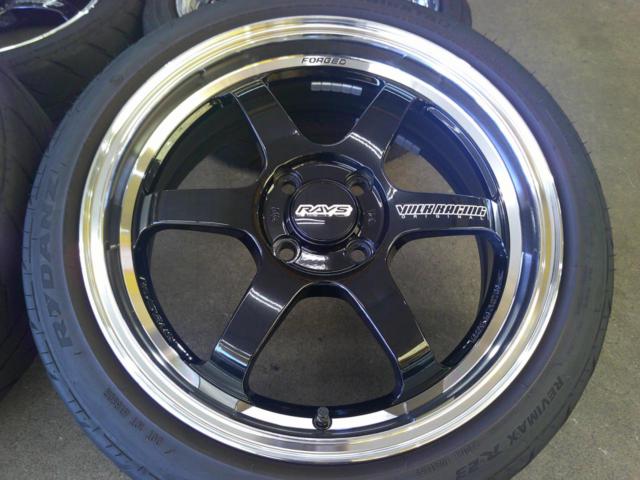 RAYS(レイズ) VOLK RACING(ボルク レーシング) TE37 KCR  + SHIBATIRE(シバタイヤ) RYDANZ REVIMAX R23(280)