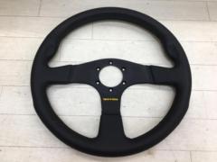SPORTLINE レザーステアリング 350mm