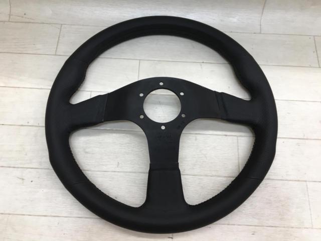SPORTLINE レザーステアリング 350mm