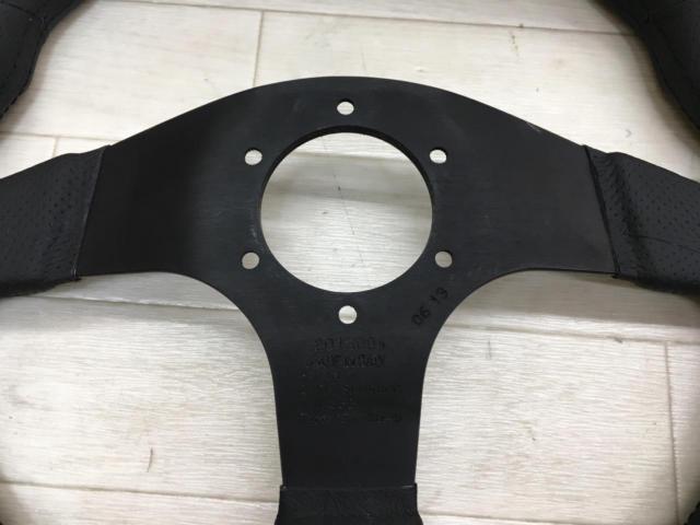 SPORTLINE レザーステアリング 350mm