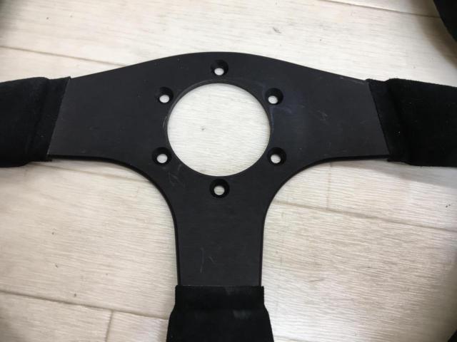 ノーブランド アルカンターラステアリング 350mm