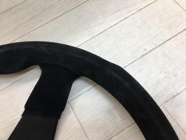 ノーブランド アルカンターラステアリング 350mm