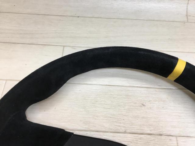ノーブランド アルカンターラステアリング 350mm