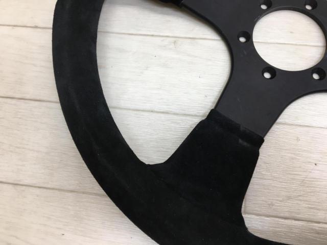 ノーブランド アルカンターラステアリング 350mm