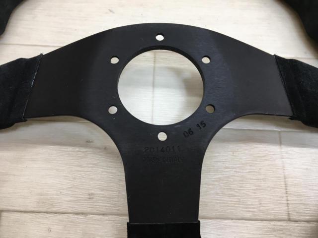 ノーブランド アルカンターラステアリング 350mm