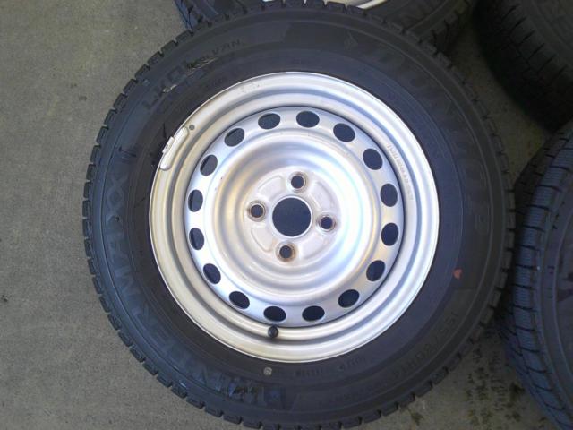 Toyota original (TOYOTA)
160 Series Probox/Succeed
Genuine steel wheel
+
DUNLOP (Dunlop)
WINTERMAXX
LV01forVAN