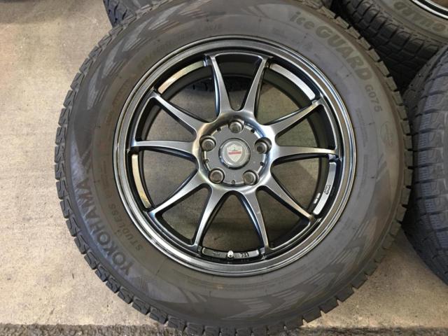ESTROSA 10本スポークホイール  + YOKOHAMA(ヨコハマ) ice GUARD G075