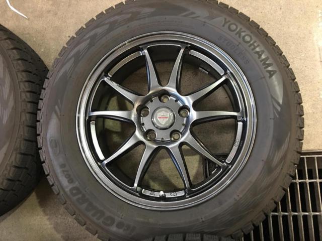ESTROSA 10本スポークホイール  + YOKOHAMA(ヨコハマ) ice GUARD G075
