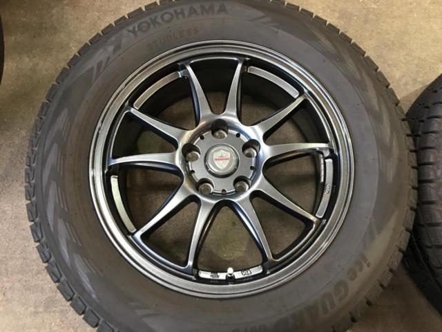 ESTROSA 10本スポークホイール  + YOKOHAMA(ヨコハマ) ice GUARD G075