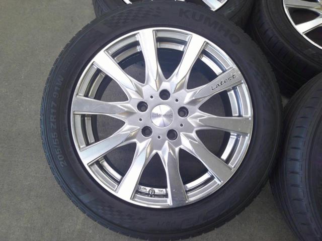 ROJAM(ロジャム) Premium Wheels(プレミアム ホイール) LATEST  + KUMHO/マーシャル(クムホ/MARSHAL) ECSTa PS71