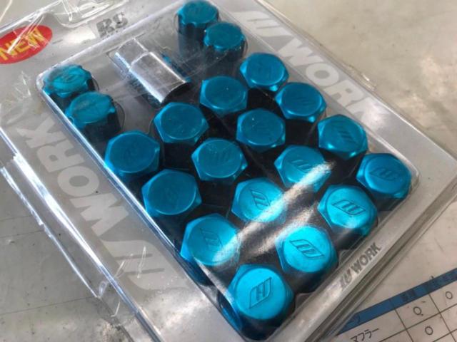 WORK アルミナット ブルー P1.5