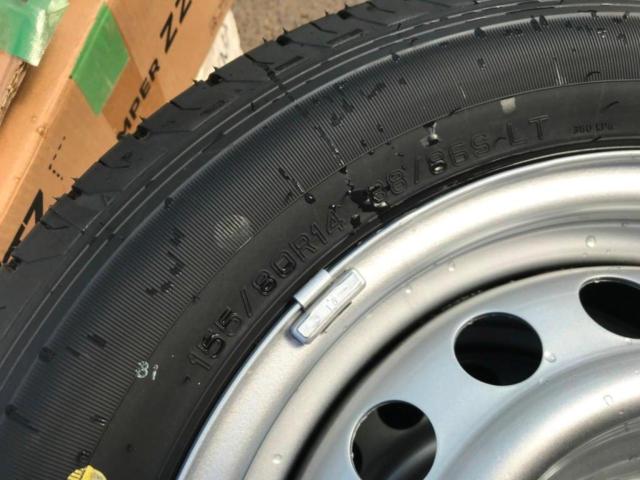 TOYOTA(トヨタ) スチールホイール ・ DUNLOP SP175N 4/4