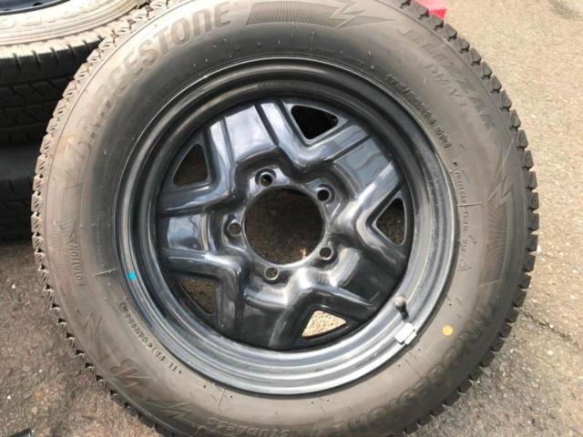 SUZUKI(スズキ) ジムニー純正 スチールホイール ・ BRIDGESTONE BLIZZAK DM-V3 4/4