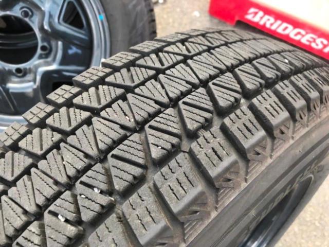 SUZUKI(スズキ) ジムニー純正 スチールホイール ・ BRIDGESTONE BLIZZAK DM-V3 4/4