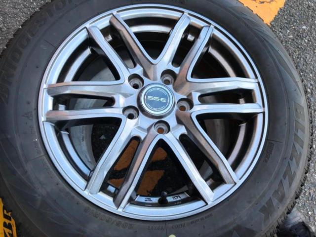 S-GE ツイン6ホンスポーク ・ BRIDGESTONE BLIZZAK VRX2 4/4