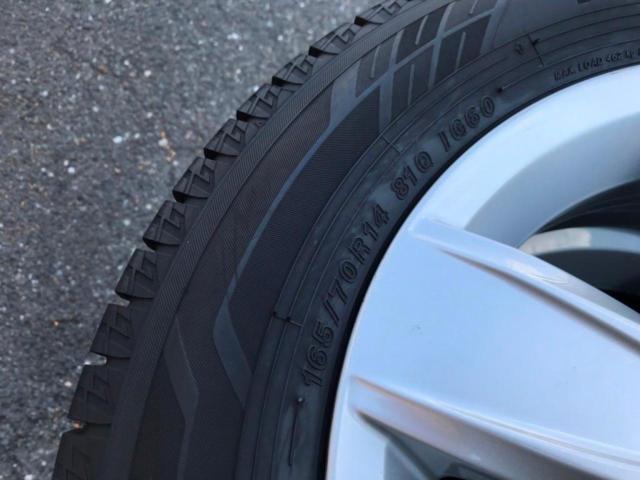 Volkswagen UP!(アップ)純正ホイール ・ YOKOHAMA ice GUARD IG60 4/4