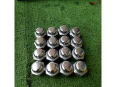 メーカー不明 テーパー取付シルバーショートナット P1.5×M12 21HEX