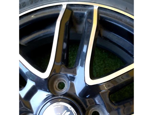 [Wheel only four set]
SG.E
Black polished wheels 4.5Jx15 +45
100-4H]