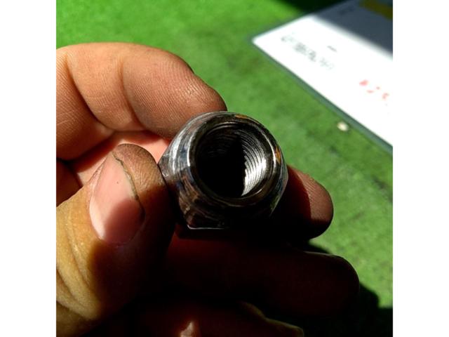 Manufacturer unknown
Tapered silver nuts
