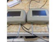 【ワケアリ】メーカー不明 汎用ヘッドレストモニター 2個