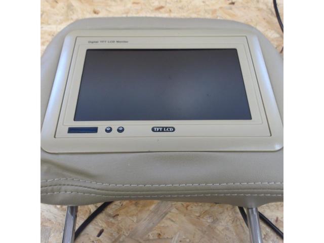 【ワケアリ】メーカー不明 汎用ヘッドレストモニター 2個