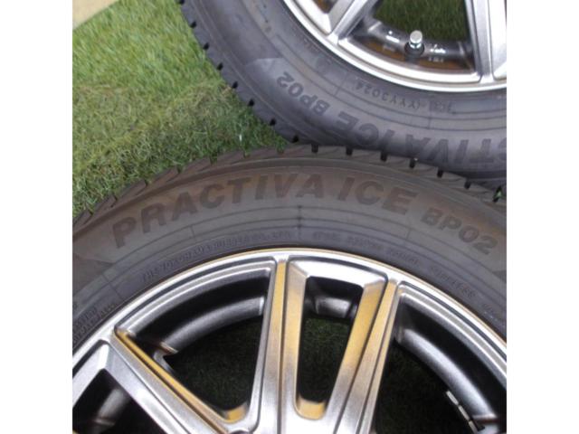 【スタッドレス】メーカー不明 ツイン5本スポークホイール + PRACTIVA ICE BP02