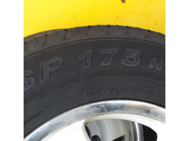 LAND FIGHTER 5本スポークホイール+DUNLOP(ダンロップ)SP175 